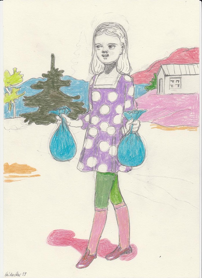 Stephanus Heidacker, pencil and colored pencil on paper
11.625"" x 8.25""
STEPH-378
Price Upon Request