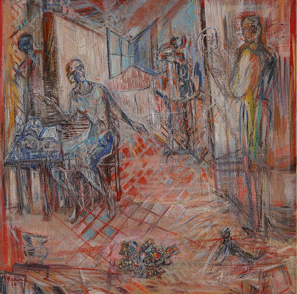 Isabelle Melchior, Light in the Parisian Studio, 2025
40" x 40" unframed
Oil on canvas
IM 1349
Price Upon Request