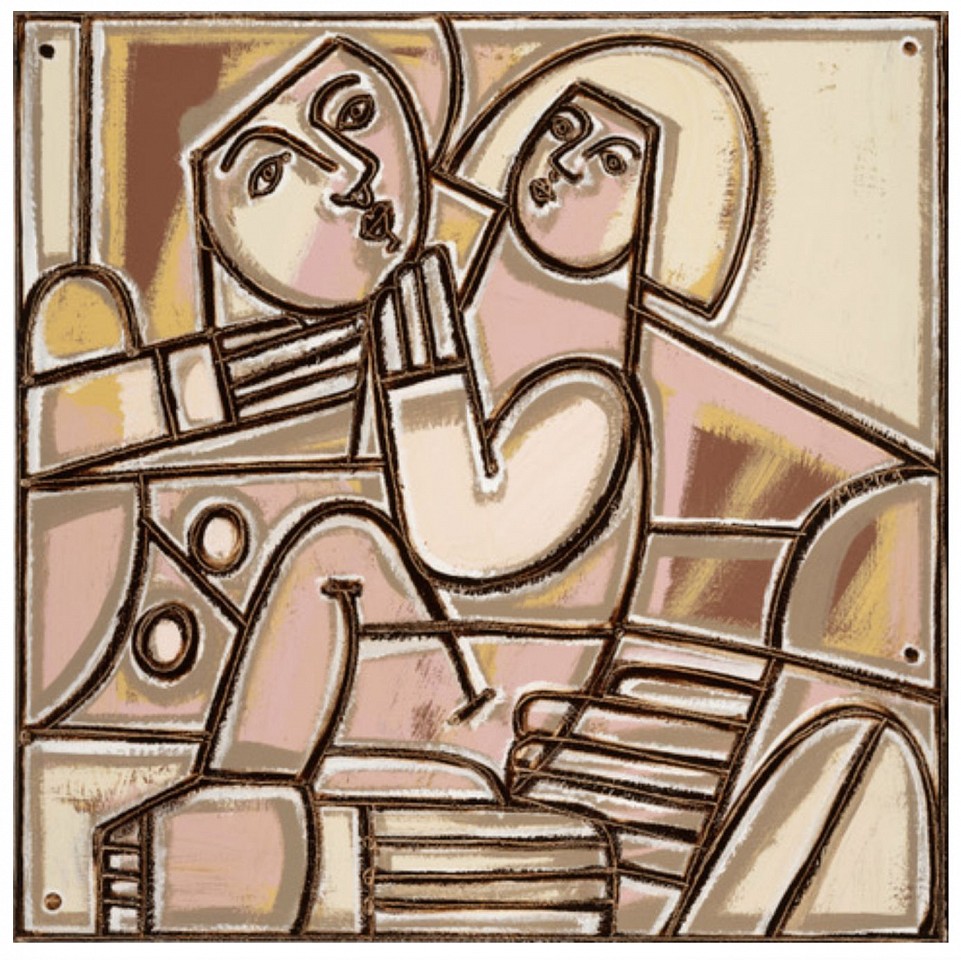 America Martin, Oil & acrylic on canvas
30" x 30", 32" x 32" framed
ACM 579
Price Upon Request