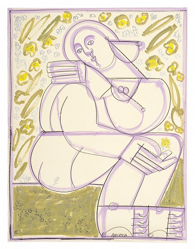 America Martin -&nbsp;Happy Under Yellow Flowers, 2026