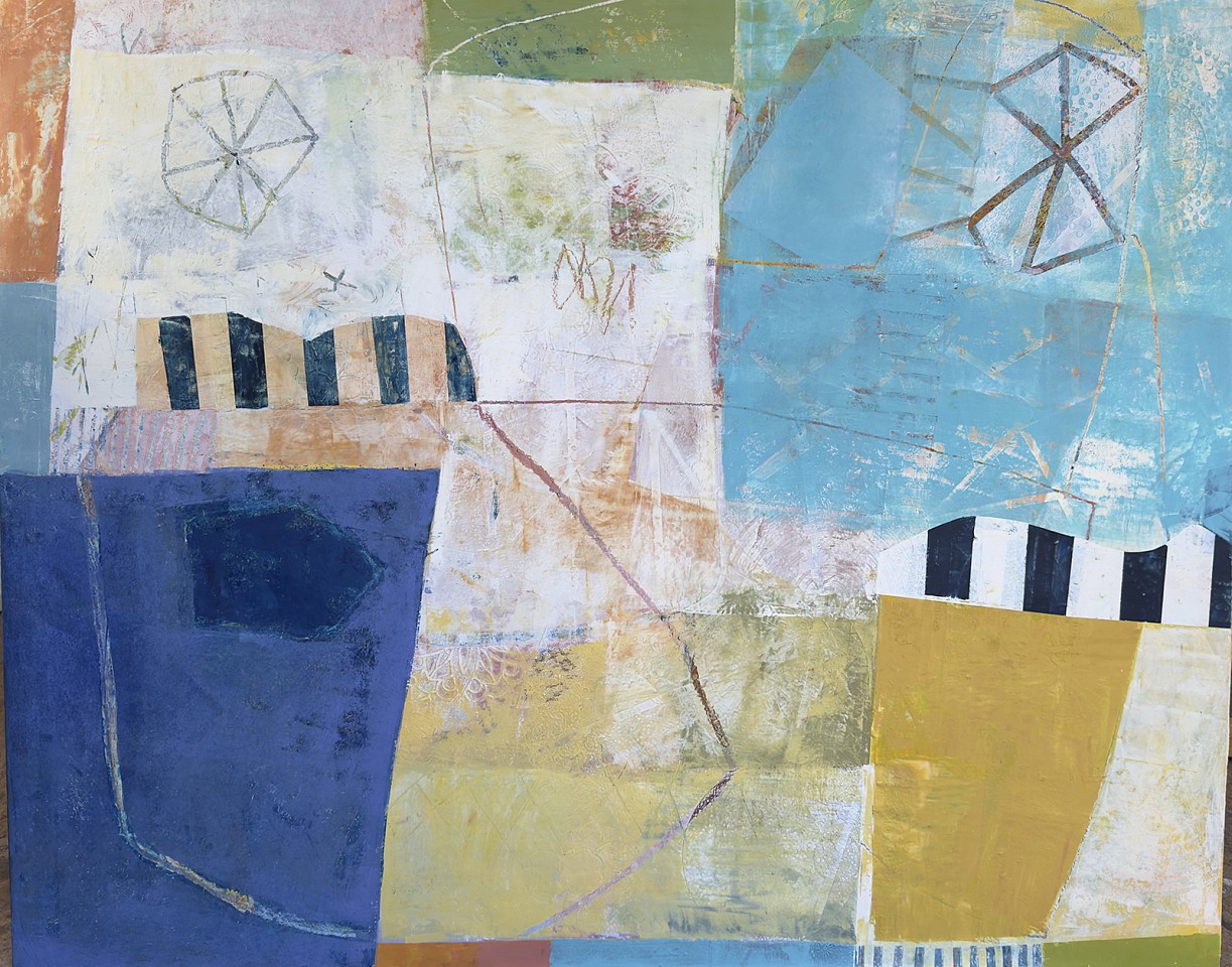 Anne Hebebrand, Spring, 2025
48" x 60", 49" x 61" framed
Oil & cold wax on panel
HEB 011
Price Upon Request