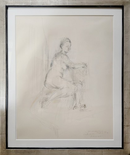 Untitled, Nude Seated in Chair, 2012