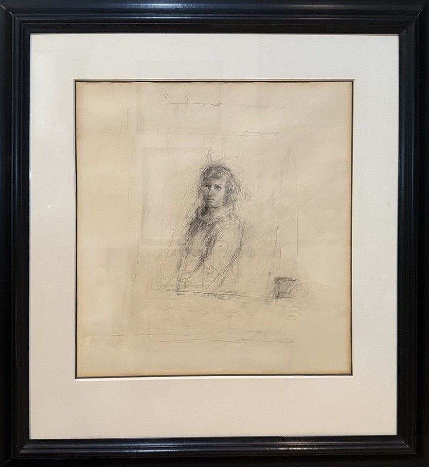 Isabelle Melchior, Graphite on paper
20" x 18.5, 33" x 33 " framed
CUST 58-03 IM 57
Price Upon Request