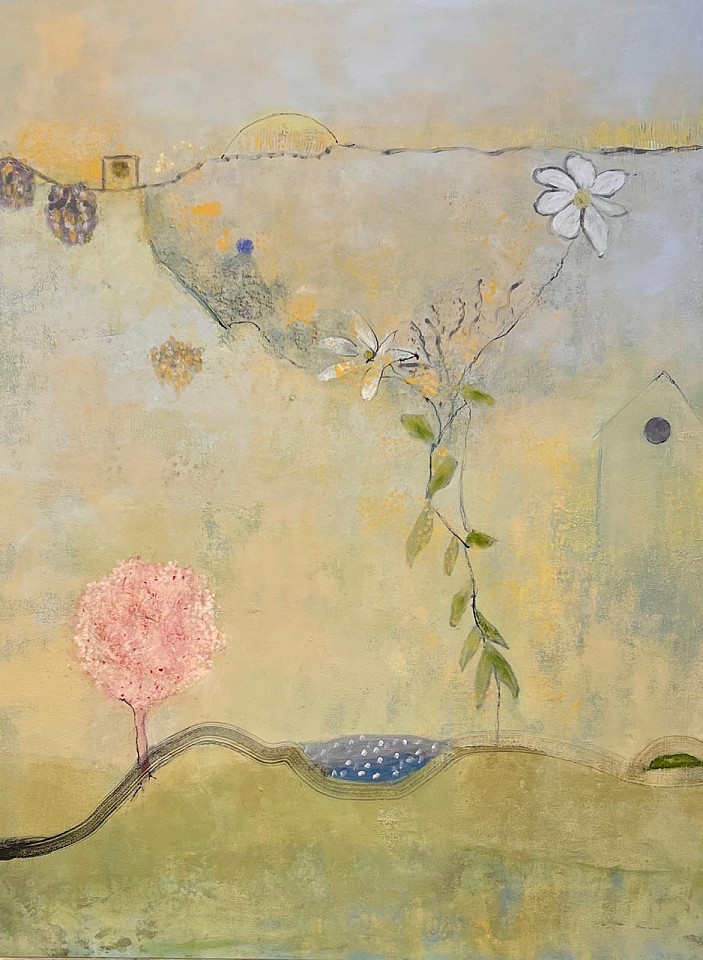 Helen DeRamus, Promenade, 2026
42" x 32"
Oil, cold wax on cradled wood panel
HDR 102
Price Upon Request