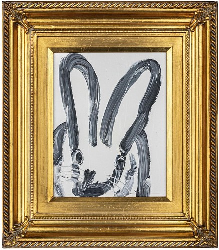 Hunt Slonem -&nbsp;oil on wood