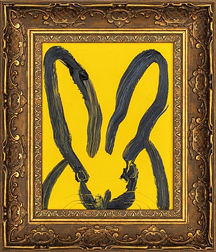 Hunt Slonem -&nbsp;oil on wood