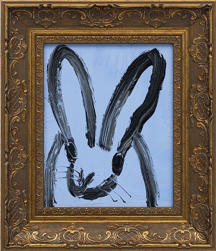 Hunt Slonem -&nbsp;oil on wood