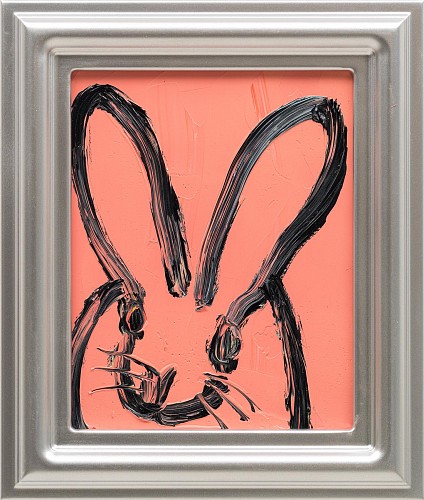 Hunt Slonem -&nbsp;oil on wood