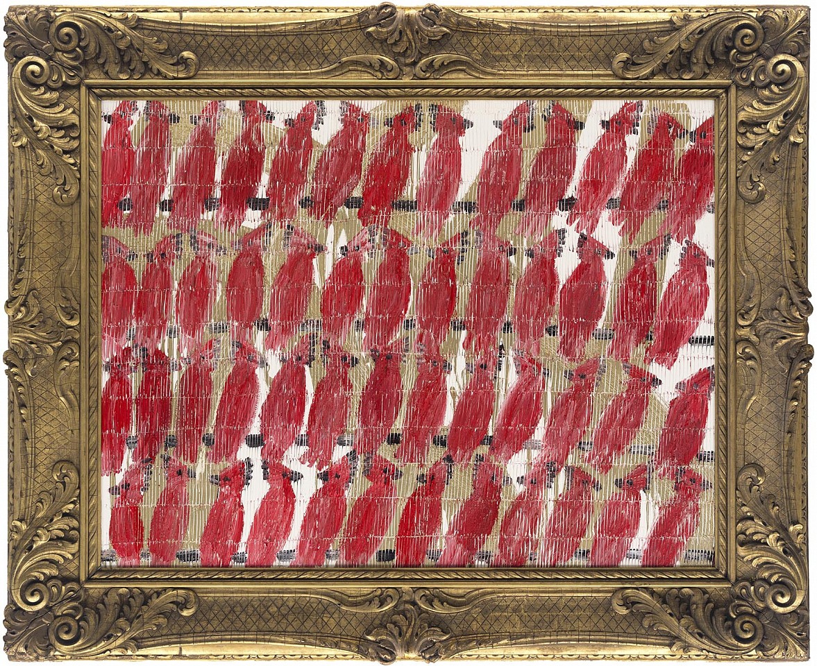 Hunt Slonem, Oil on canvas
39" x 51", 54" x 66" framed
HS 339
Price Upon Request