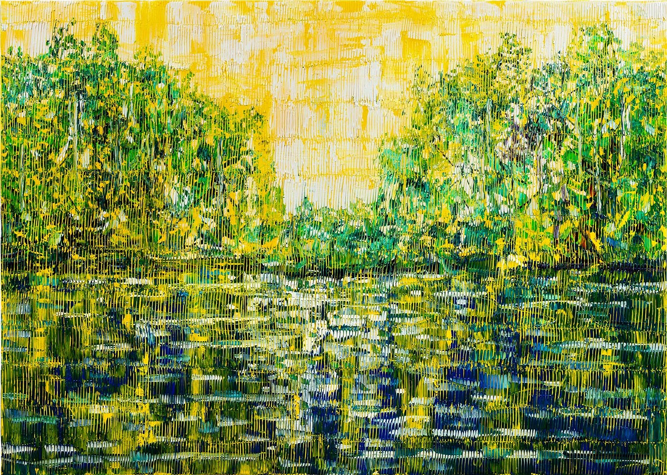 Hunt Slonem, Bayou Teche, 2023
50" x 70"
Oil on canvas
HS 345
Price Upon Request