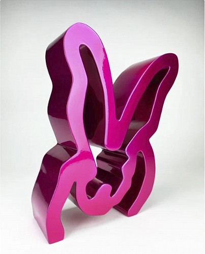 Powder Coated Aluminum Sculpture, 2024