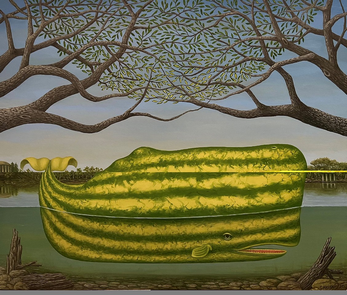 Charles Keiger, Low Country Whale., 2026
22" x 26", 24" x 28" framed
Oil on canvas
CK 713
Price Upon Request
